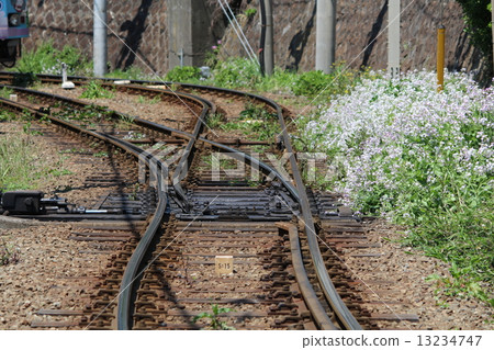 Railroad tracks 13234747
