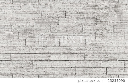 Seamless background texture of gray stone brick wall 13235090