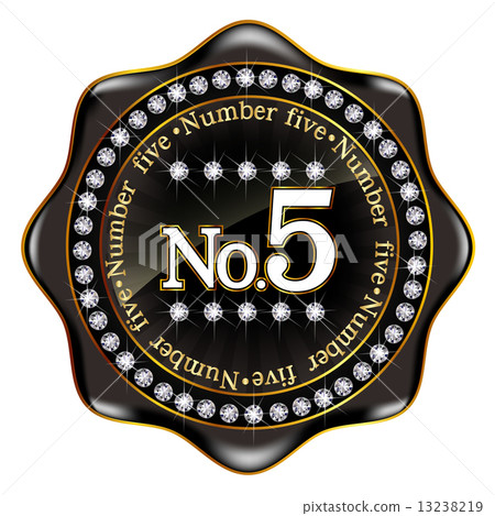 5 number frame 13238219