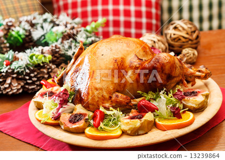 Christmas turkey Christmas turkey 13239864