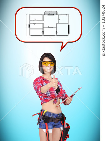 woman builder woman builder 13240624