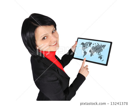 touch pad with map 13241378