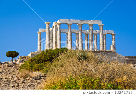 Poseidon Temple at Cape Sounion near Athens, Greece 13241755