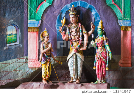 Statue of god at Batu caves, Kuala-Lumpur, Malaysia 13241947