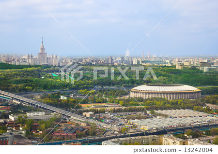 Stadium Luzniki and University at Moscow, Russia 13242004