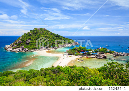 Nangyuan island, Suratthani, Southern of Thailand 13242241