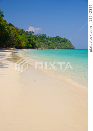 Beach of Koh Rok island,  Krabi, Thailand 13242555