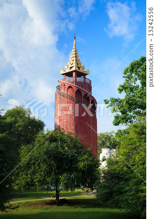 Watch Tower in Mandalay Palace, Mandalay, Myanmar 13242556