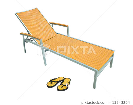 Beach chair and shoes Beach chair and shoes 13243294