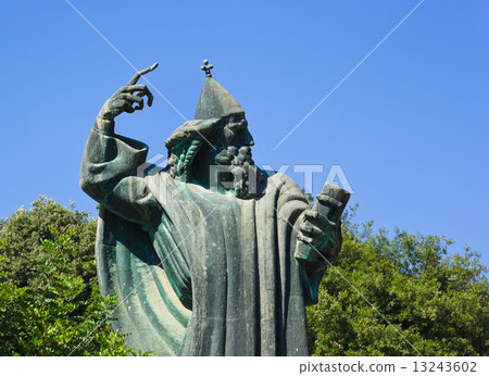 Statue of Gregorius of Nin in Split, Croatia Statue of Gregorius of Nin in Split, Croatia 13243602