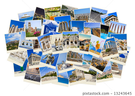 Stack of Greece travel photos 13243645