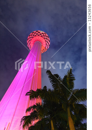 Menara tv tower at Kuala Lumpur (Malaysia) Menara tv tower at Kuala Lumpur (Malaysia) 13243656