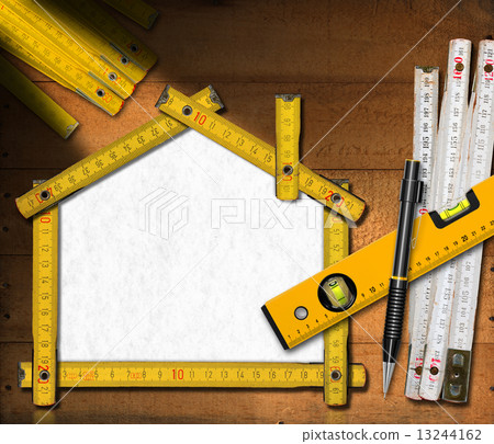 House Project - Yellow Wooden Meter House Project - Yellow Wooden Meter 13244162