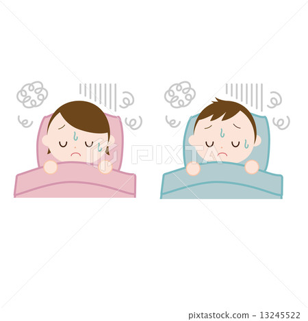 睡在蒲團失眠的男人失眠 13245522