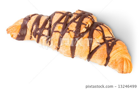 Croissant With Chocolate 13246499