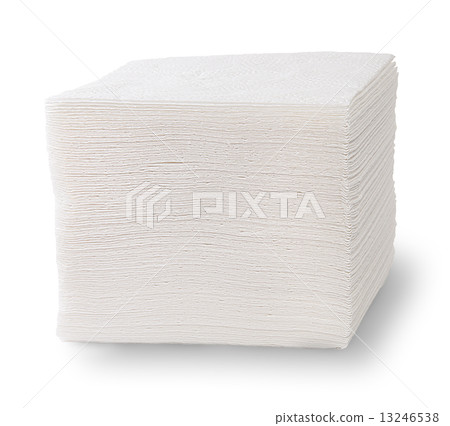 Stack Of Paper Napkins 13246538