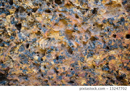 Laterite stone surface Laterite stone surface 13247702