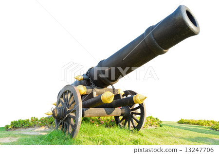 Cannon isolated on white Cannon isolated on white 13247706