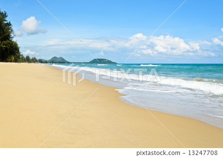 Beach and sea in Thailand. Beach and sea in Thailand. 13247708