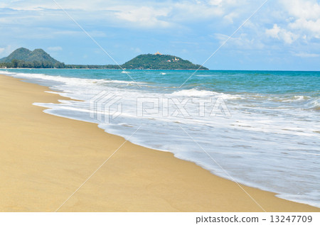 Beach and sea in Thailand. Beach and sea in Thailand. 13247709