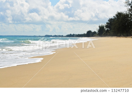 Beach and sea in Thailand. Beach and sea in Thailand. 13247710