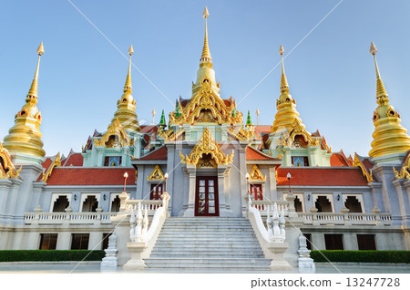 Beautiful golden pagoda 13247728