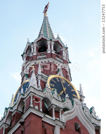 Moscow Kremlin the Spasskaya Tower 2011 13247753