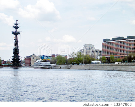 Moscow the Crimean Quay 2011 13247903