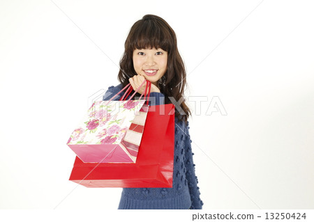 Shopping young lady Shopping young lady 13250424