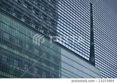 Outer wall of office building Outer wall of office building 13253964