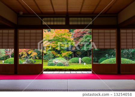 Japanese garden of Kyoto Yunoyain Japanese garden of Kyoto Yunoyain 13254058