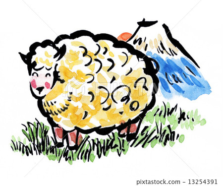 sheep, like a picture letter, sexagenary cycle 13254391