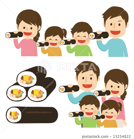 Setsubun family with Ebata winding 13254822