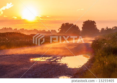 Fog on the early morning Fog on the early morning 13255405