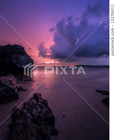 beautiful sunset with colorful sky beautiful sunset with colorful sky 13256011
