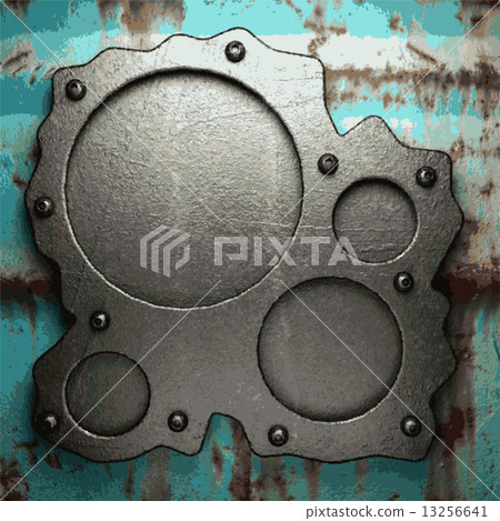Old metal background Old metal background 13256641