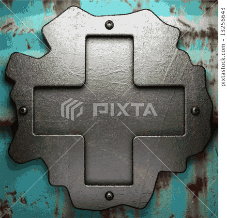 Old metal background Old metal background 13256643
