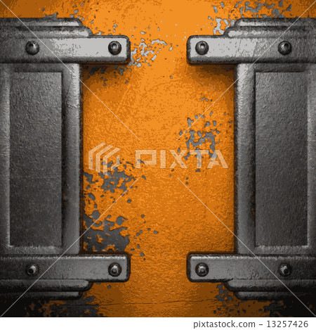 Old metal background Old metal background 13257426