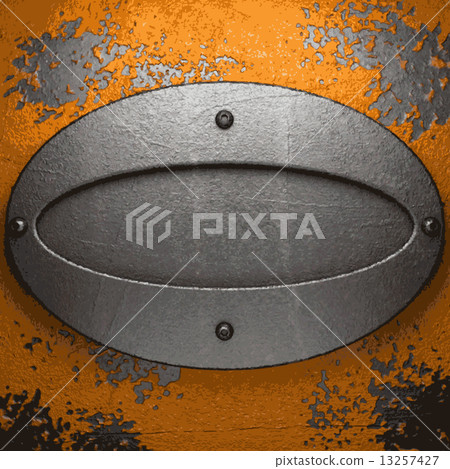 Old metal background 13257427