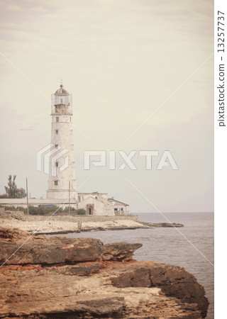 Beautiful view on the lighthouse Beautiful view on the lighthouse 13257737