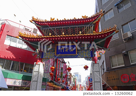 Xi'an gate of Kobe Chinatown 13260062