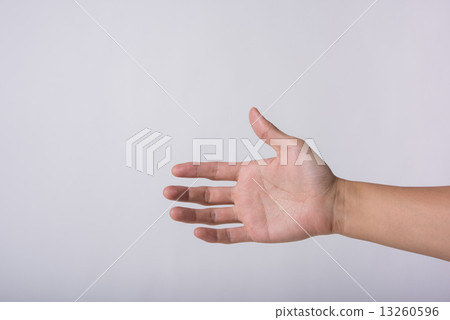 Male hand Male hand 13260596