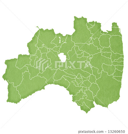 Fukushima Prefecture Map 13260650