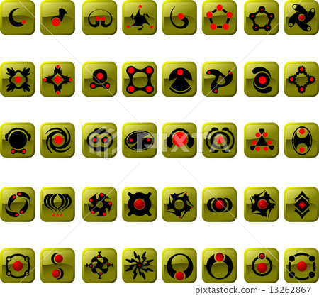 Collection of vector icons Collection of vector icons 13262867