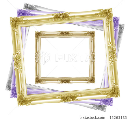 Gold picture frame Gold picture frame 13263183