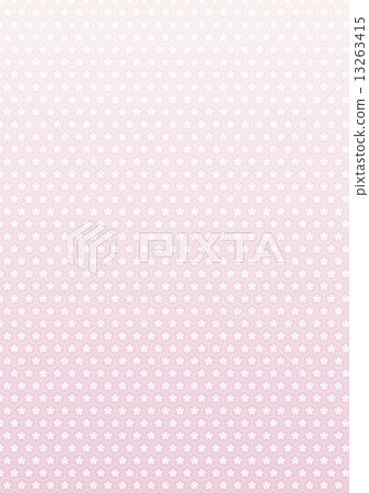Japanese-style ground pattern crest cherry tree... - Stock Illustration ...