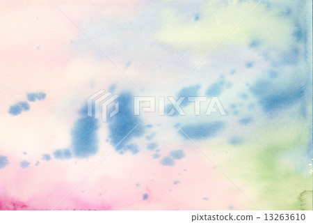 透明水彩模糊背景 插圖素材 圖庫