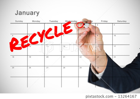 Composite image of new years resolutions Composite image of new years resolutions 13264167