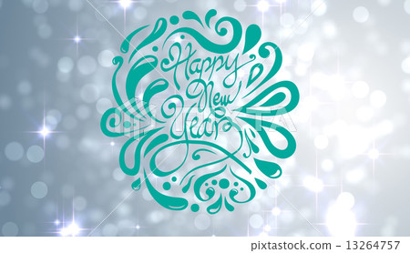Composite image of elegant happy new year Composite image of elegant happy new year 13264757