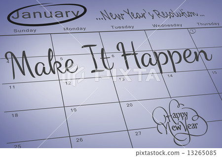 Composite image of new years resolutions 13265085